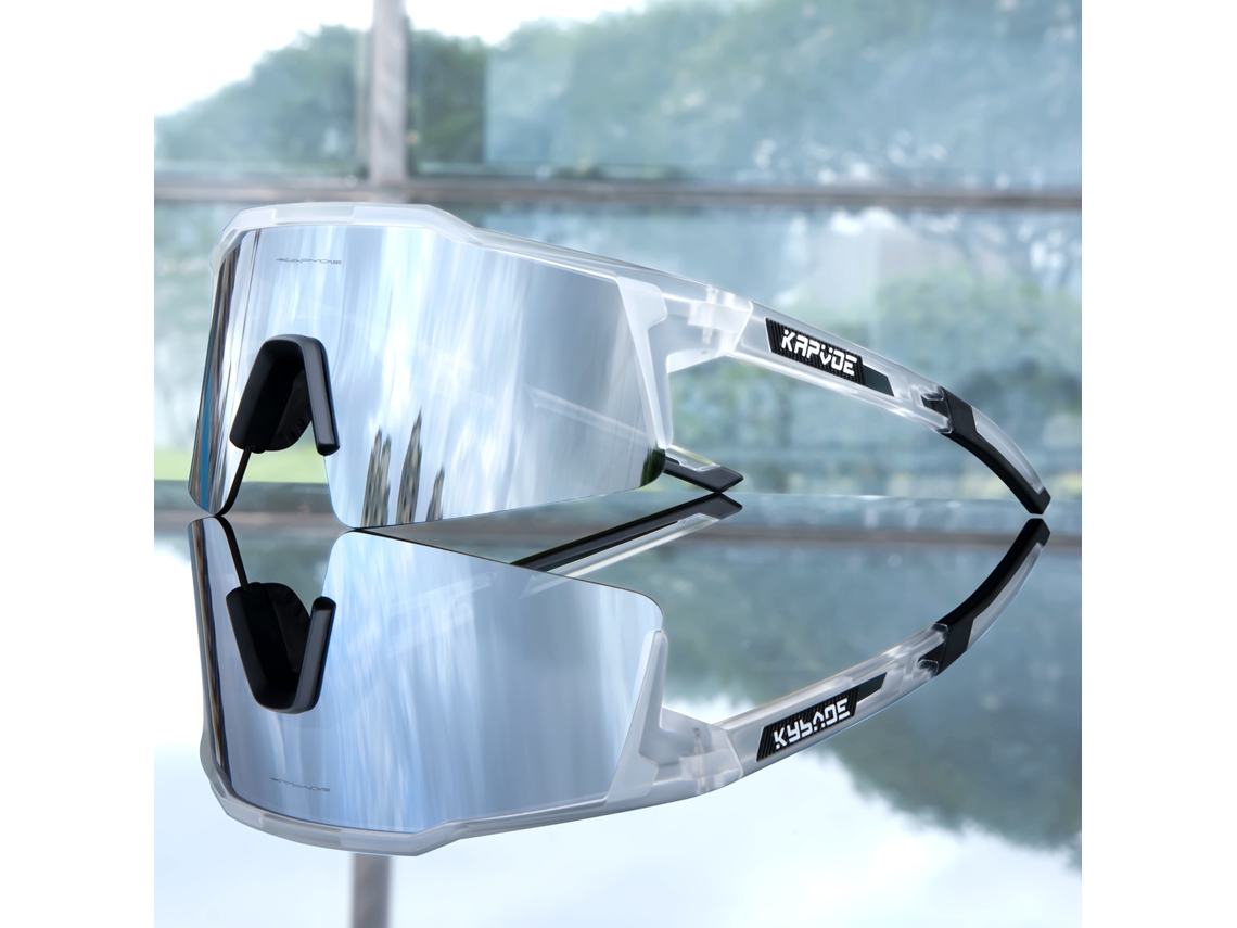 (estilo 13) Óculos De Ciclismo, Lentes De Polímero Preto Com Proteção Uv400, Armação Em Tr-90.