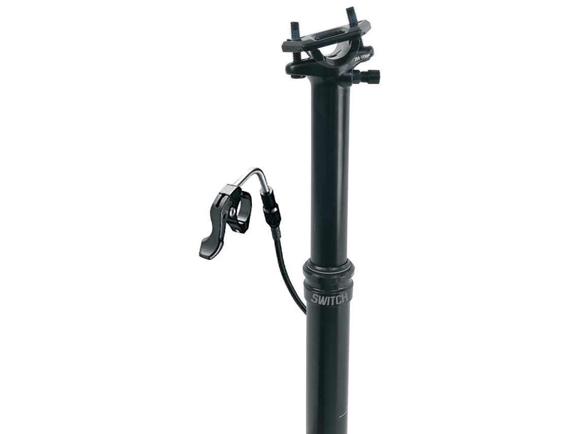 Espigão Selim Telescópico Sws 120 Mm Prateado 285-405 Mm / 30.9 Mmswitch