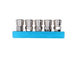 Laxiscreed Bloco De Distribuição De Ar Pneumático G1/4 Com Conector Para Mangueira