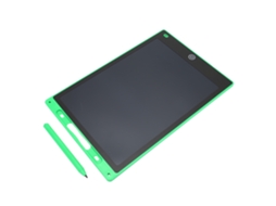 Aetheria tablet Lcd para Crianças 12 Polegadas Tela Colorida Sensível À Pressão Prancha de Desenho com Suporte para Caneta Verde