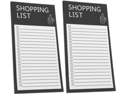2 peças bloco de notas magnético geladeira design único Cursos De Carnet Portátil Prática Para Notas Compras