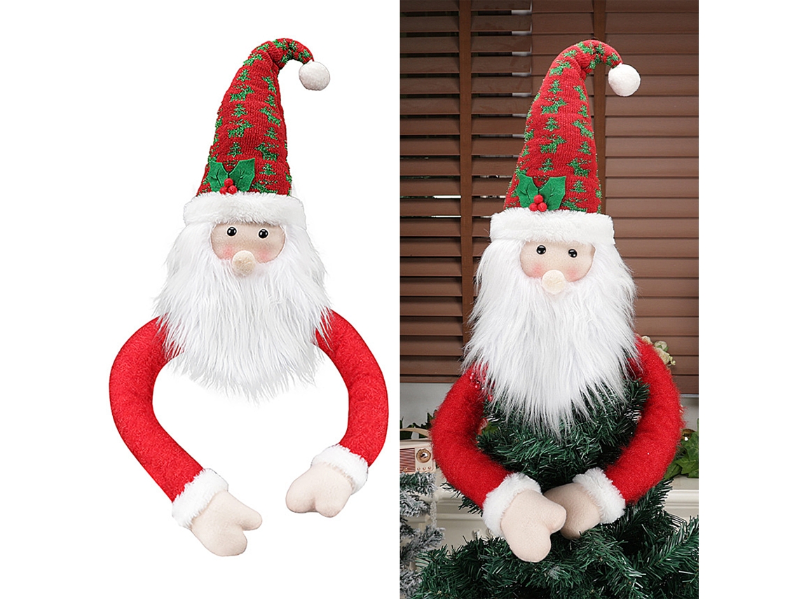 Decoração Natalícia com Boneco de Natal, Árvore e Estrela LAXISCREED