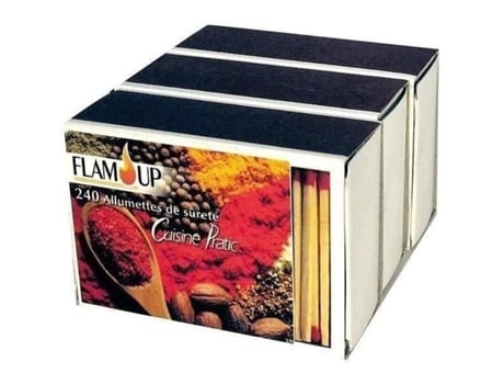 Allumettes De Cozinha Tripack Flam Up (3x240)