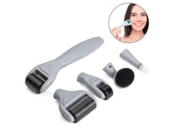 Derma Roller Para Rosto E Corpo Microagulhas 6 Em 1, Para Estrias De Gravidez, Queda De Cabelo 