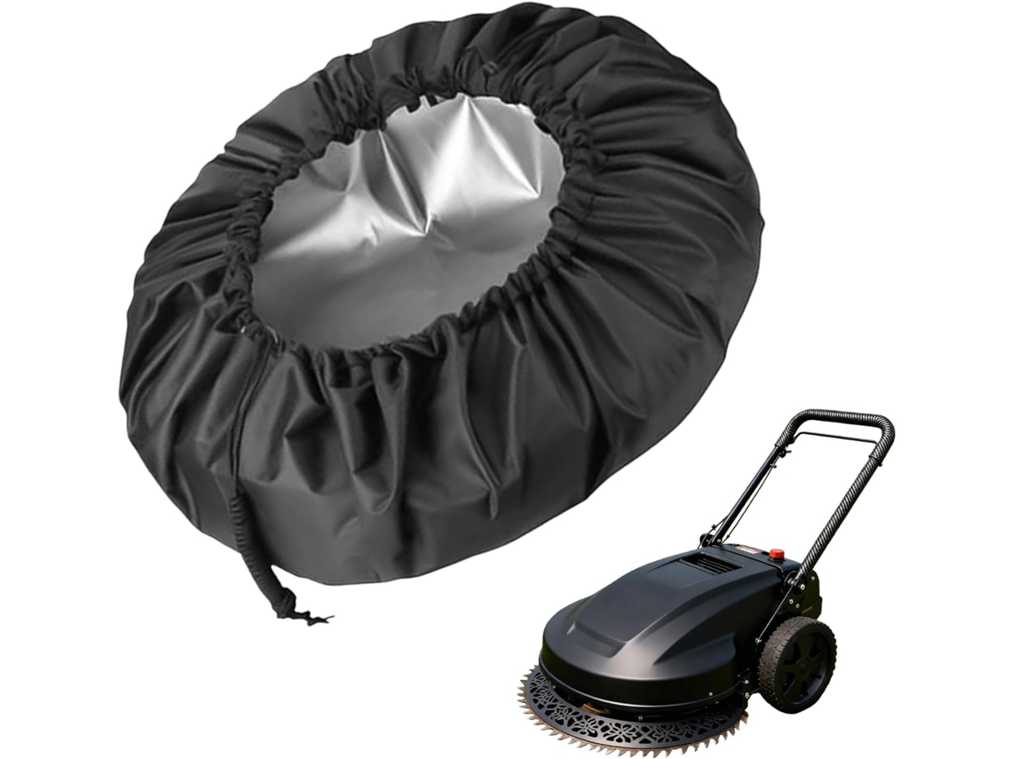 Capa Para Cortador De Grama Uso Externo Protetora Uv Com Cordão Todas As Condições Climáticas Contra Poeira