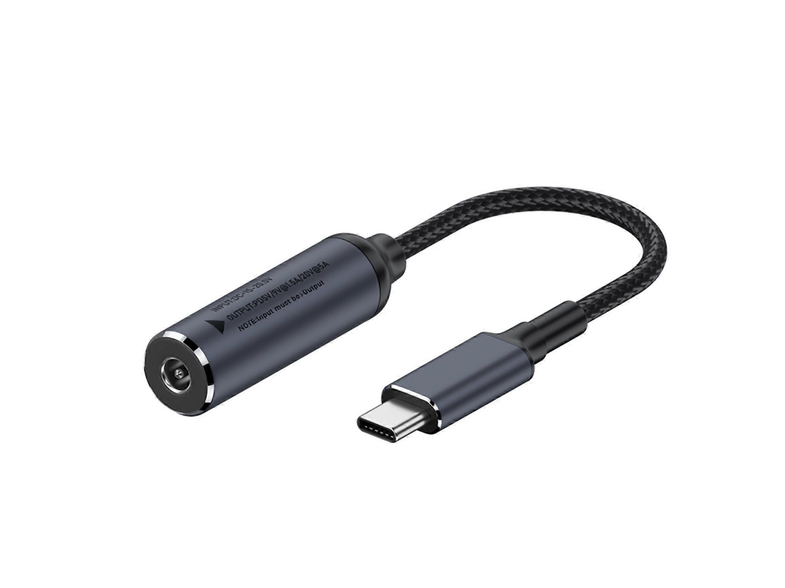 Lurelia Cabo De Carregamento Usb-c Para Dc 5,5 X 2,1 Mm, 5.5x2.1mm, 100 W, Telemóveis, Ligação Estável