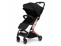 Carrinho De Bebé Asalvo Amsterdam - Ultra-leve, Reclinável, Pega Trolley, Dobrável, Até 23 Kg - Dourado