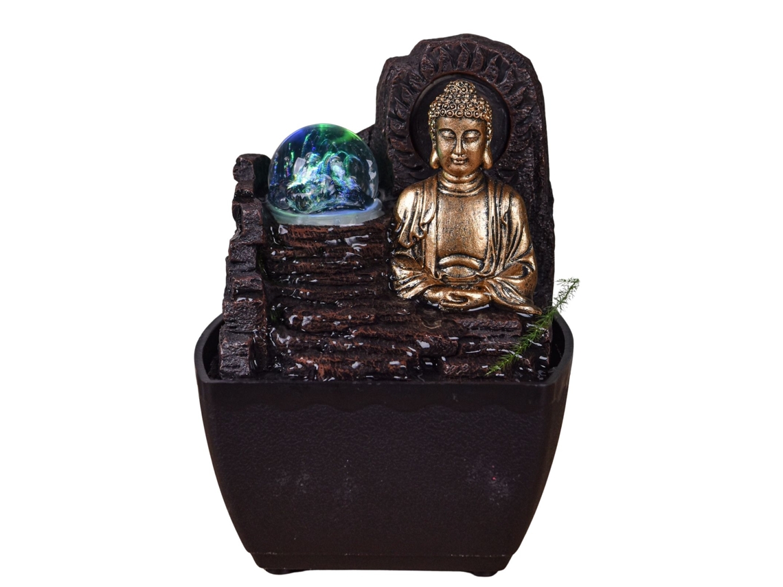 Fonte de Água ZEN'LIGHT Buda Theravada