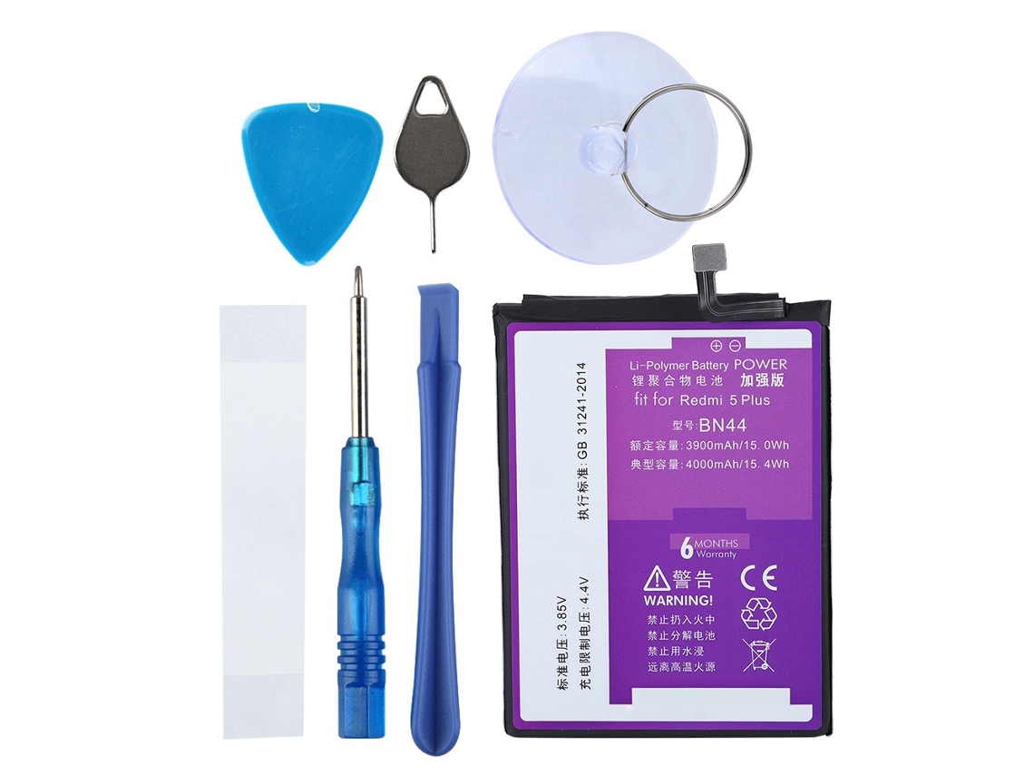 Bateria de 4000mah para Redmi 5 Plus EOOCOO