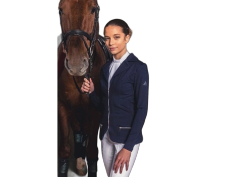 Casaco para Mulher de Equitação CAVALLIERA (XS - Azul)