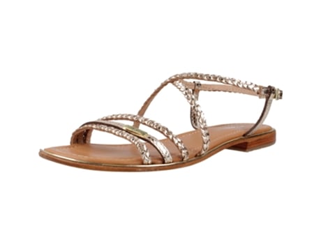 Sapatos de Mulher LES TROPEZIENNES Tecido Dourado (36)