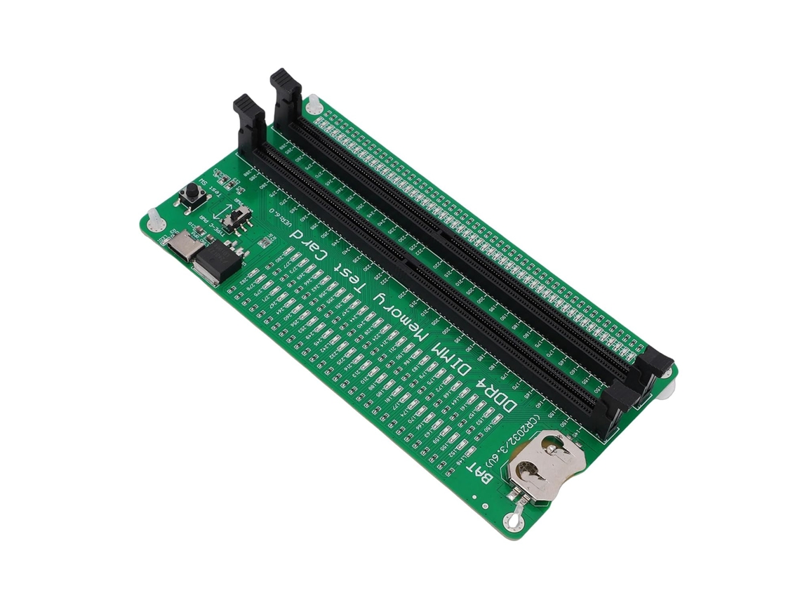 Placa De Teste De Diagnóstico De Memória Ram Ddr4 Com Luz Led Para
