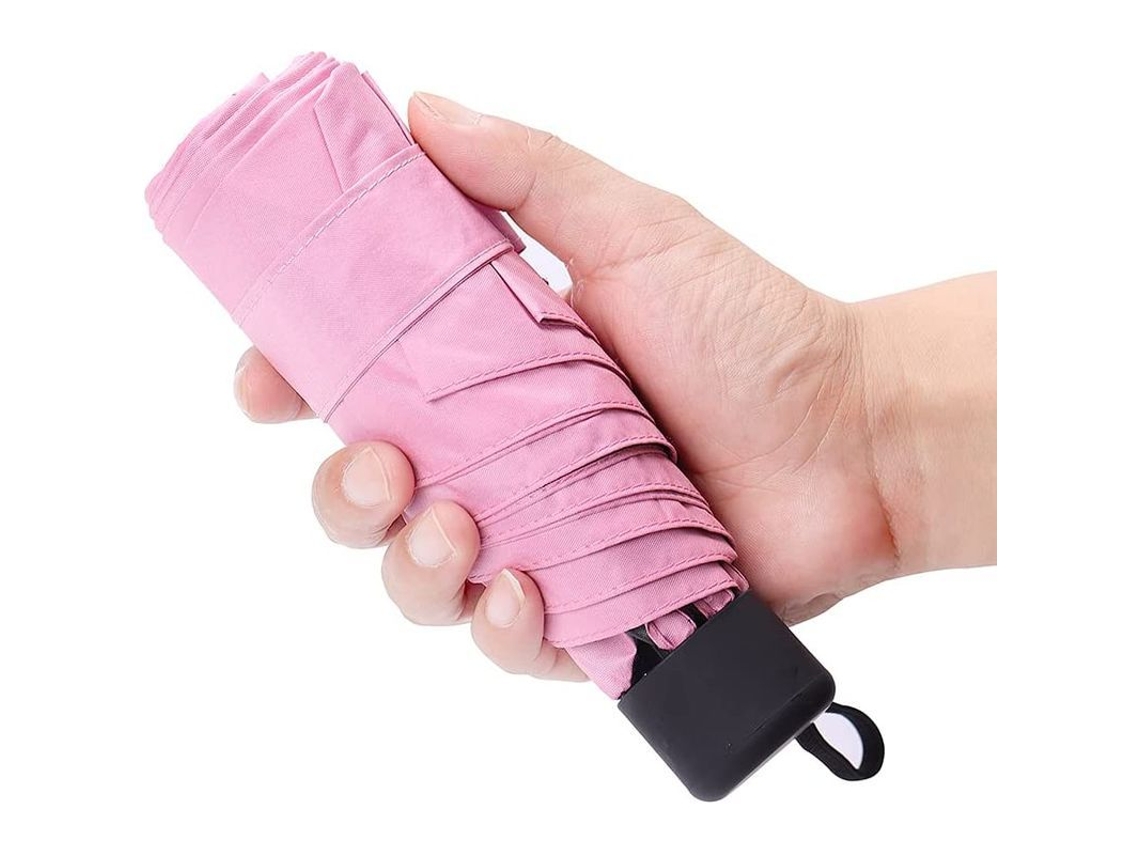 Guarda-chuva Nova Line, mini, de viagem, resistente ao vento, com botão aprimorado