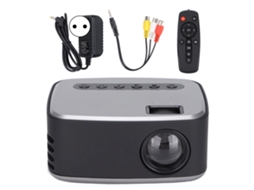 Mini Projetor Smart Led com Interface Multimídia Hd, Áudio e Vídeo para Home Theater CHABERLU
