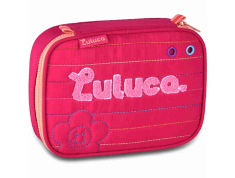 Estojo Logo Rosa Luluca