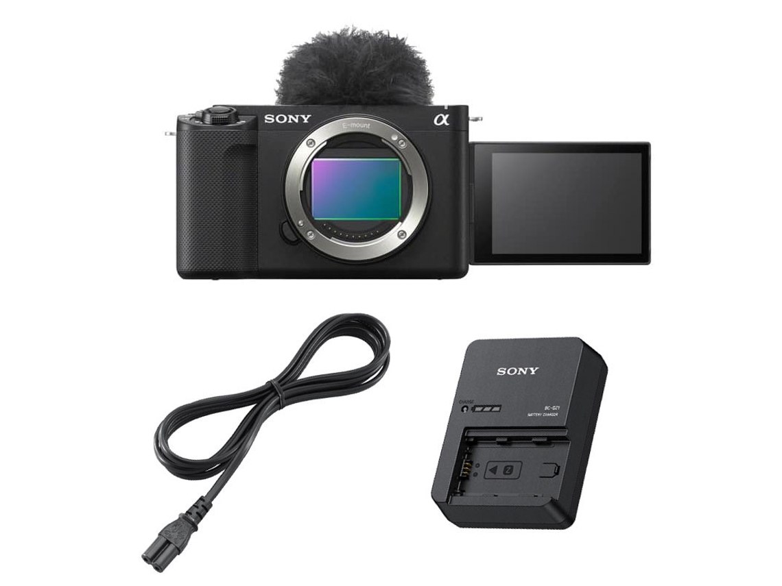 Carregador SONY Zv e1 + Bc qz1
