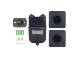 Alarma De Entrada Solar Con Sensor Infrarrojo Ip65 Impermeable 110-240v