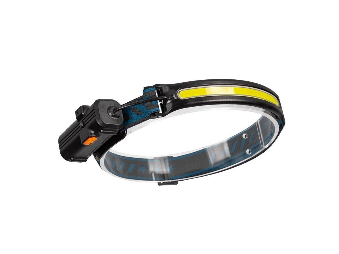 Lanterna Frontal Led Recarregável, Sensor Zoom 2000 Lumens 7 Modos classe Energética A +++