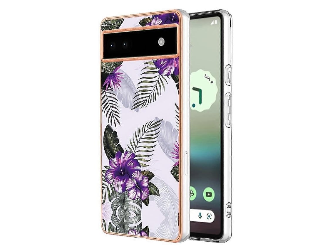 Capa Telemóvel Em Tpu Com Proteção Anti-choque Para Google Pixel 6a Elysve