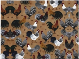 Colcha de Flanela com Estampa Galo e Galinha Macia Aconchegante para Sofá Quarto 152 4 X 127 Cm, Macio, Quente