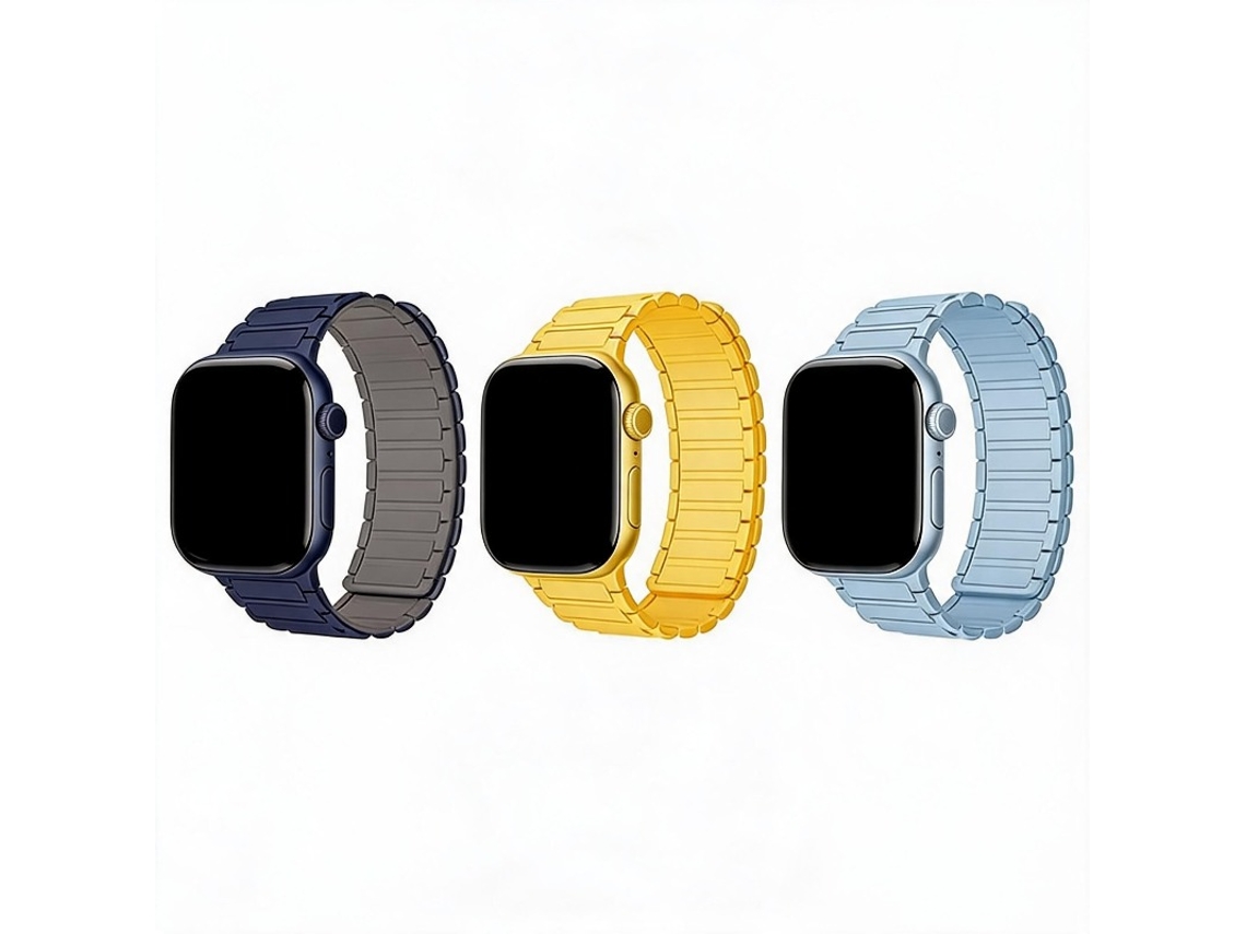 3 Pcs Bracelete Para Apple Watch 38/40/41/42mm Cuich