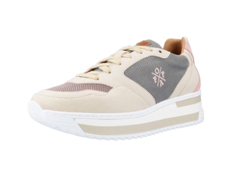 Sapatos de Mulher POPA Almanzor Combi Tecido Bege (41)