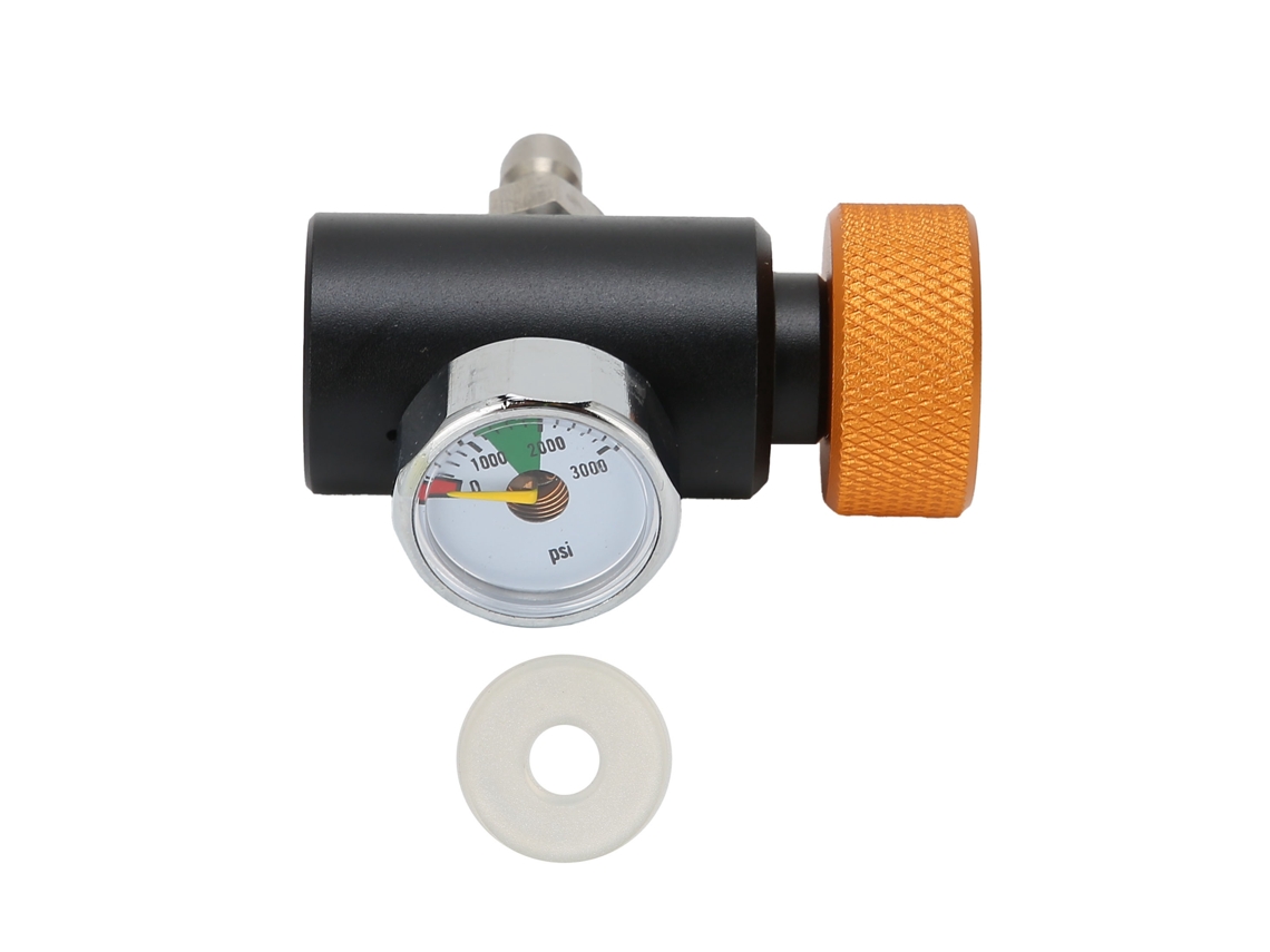 Adaptador de Bomba de Co2 LAXISCREED com Medidor 3000psi