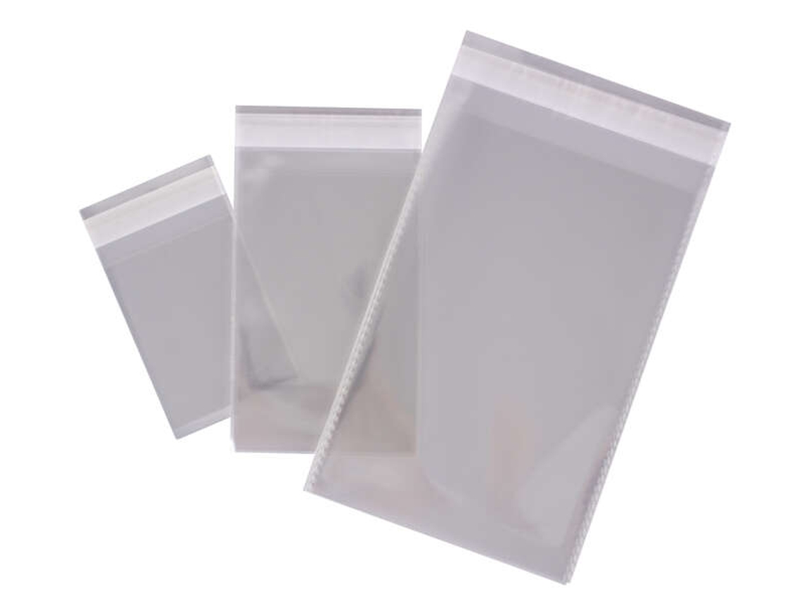 Sacos Transparentes De Polipropileno Apli Com Fecho Adesivo 80 X 120mm Calibre 120 Alta Resistência E Flexibilidade Uso Alimentar