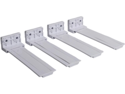 Trilho Deslizante De Plástico Branco Richvibe Para Gavetas Refrigeradores Embutidos, Compatíveis Com Midea, Haier E