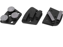 Conjunto De 3 Discos Diamantados Para Polimento Pisos, Blocos