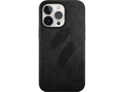 Capa JUST IN CASE Microfibra iPhone 16 (Outlet Grade A - Preto)