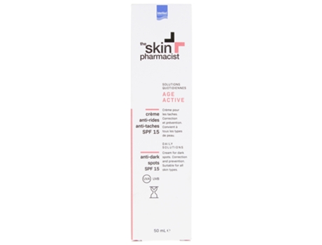 THE SKIN PHARMACIST Age Active Creme Anti-Rugas Anti-Manchas Spf15 50 Ml