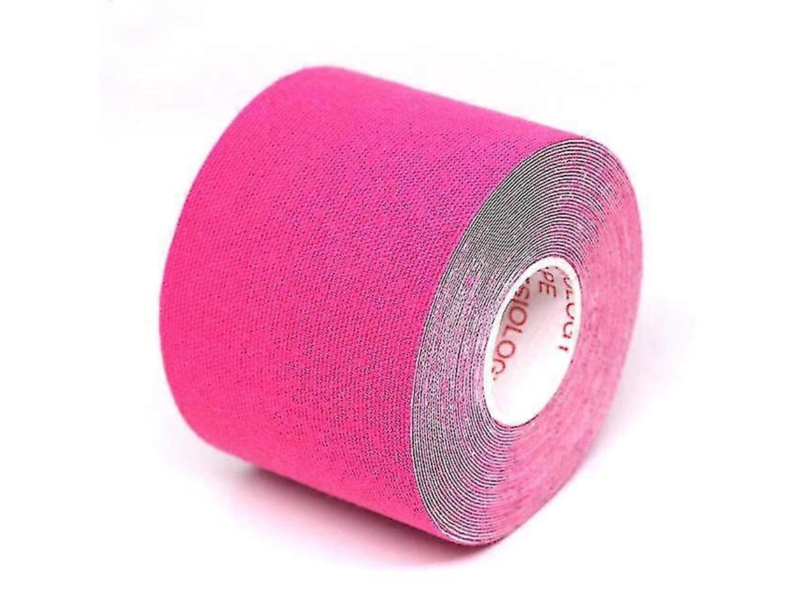 Zekai Elastoplástico Médico Cinesiologia Fita para Recuperação Esportiva, 5 Tamanhos, Rosa e Vermelha, 5 Cm Slowmoose