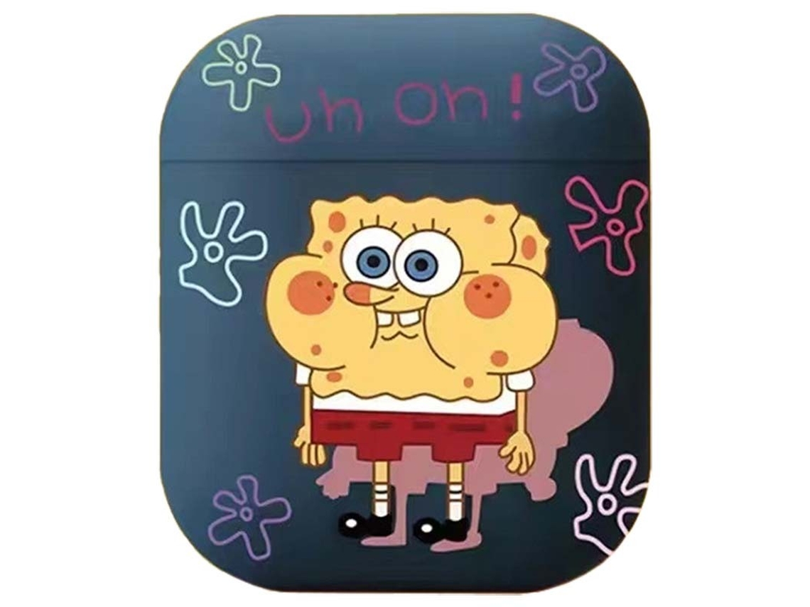 Capa de Silicone para Xiaomi Redmi Buds 3 Bob Esponja Oem
