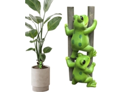 Decoração de Jardim com uma Escada Charmosa e Delicada, Estátua de Resina de Animal para Uso Externo, para Jardim, CHABERLU