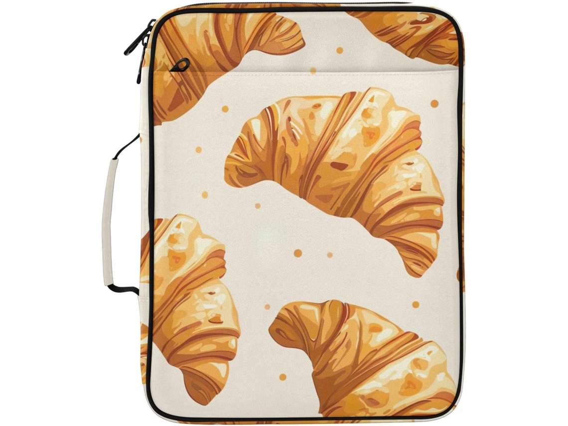 Chic Croissant Pasta Organizadora Expansível Com 7-camadas Em Formato De Sanfona, Impermeável, Ideal Documentos