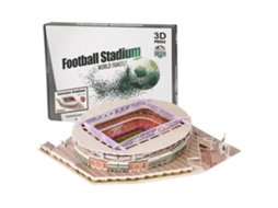 Quebra-cabeça 3d Estádio De Futebol Emirates Com 105 Peças, Modelo De Construção Diy Para Adultos E Crianças, Decoração Para Dormitório E Escritório