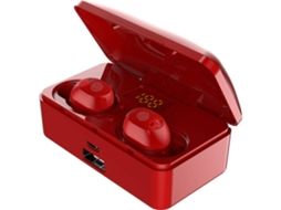 Auriculares Bluetooth True Wireless Ydcy G10 In Ear Microfone Vermelho