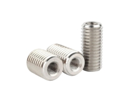 M2 Porcas Adaptadoras De Rosca Externa Interna M20 304em Aço Inoxidável Comprimento 5mm, M5 M10 5 Peças