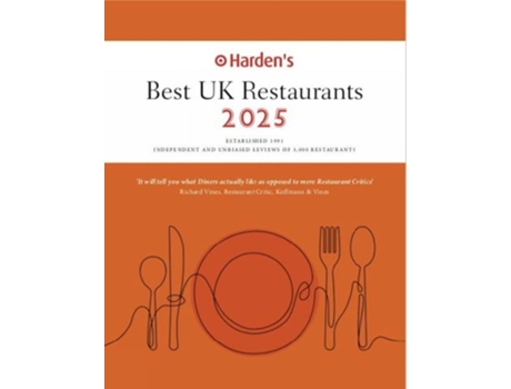 Livro Hardens Best UK Restaurants 2025 25th EDITION de Peter Harden (Inglês)