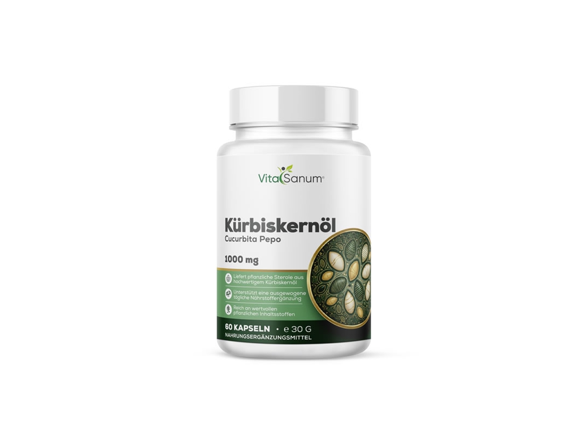 Vitasanum®- Kürbiskernöl (cucurbita Pepo)