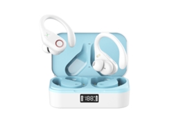 Fones de Ouvido Bluetooth Supra auriculares EOOCOO (bluetooth 5.4, Cancelamento Inteligente de Ruído)