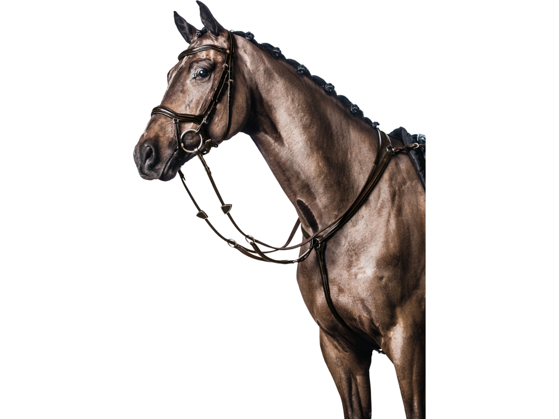 Peitoral em Couro Macio HORSEGUARD