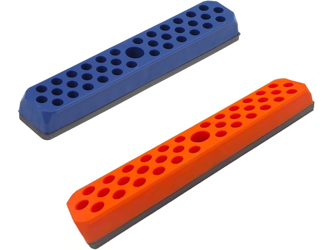 Conjunto De 2 Suportes Para Bits Chave Fenda Hexagonal 1/4 Polegada,