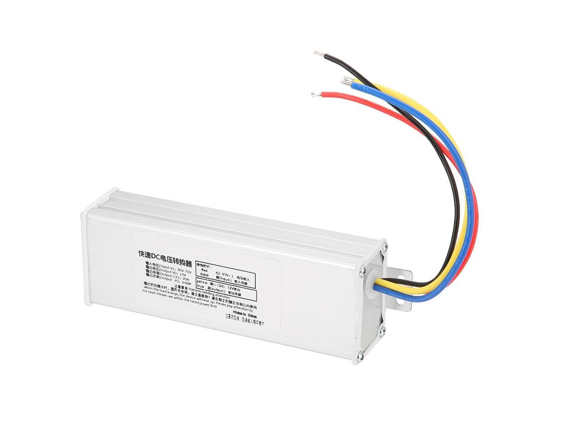 Laxiscreed Adaptador De Conversão Dc 20a Para Eletrodomésticos De Alta Corrente 240w