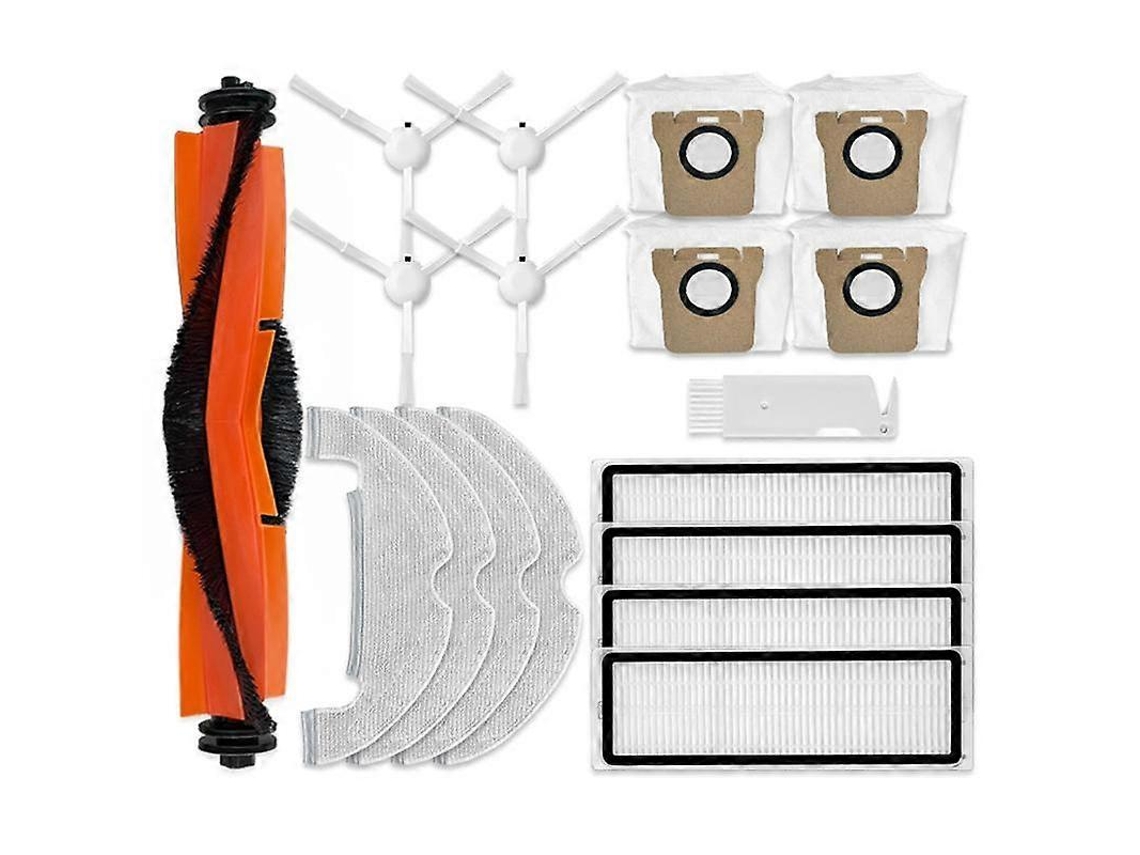 Peças De Reposição E Acessórios Para Aspirador De Pó Robô Xiaomi X10 Escova Principal, Escova Lateral, Filtro Hepa, Pano De Limpeza Brilvibera