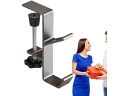 Gancho Ajustável Para Bolsas, Ideal Para Mesa, Organização Doméstica, Escola, Restaurante, Cadeira, Cabine, Casaco