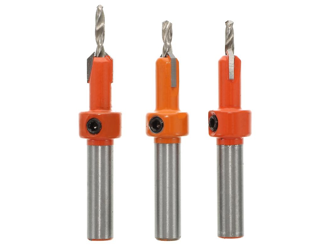 3Pcs Broca de Cortiça para Madeira ALLINLESS