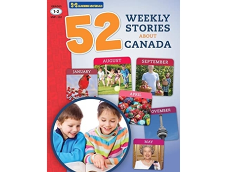 Livro 52 Weekly Nonfiction Stories About Canada Grades 1-2 de Ruth Solski (Inglês)