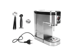Laxiscreed Máquina De Café Semiautomática Compacta Em Aço Inoxidável Com Extração Espresso De 20bar E 1l